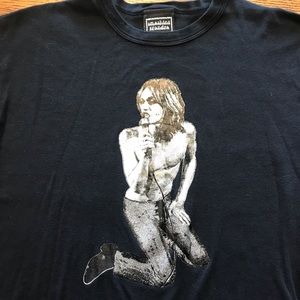 Smashing Grandpa Iggy Pop t-shirt